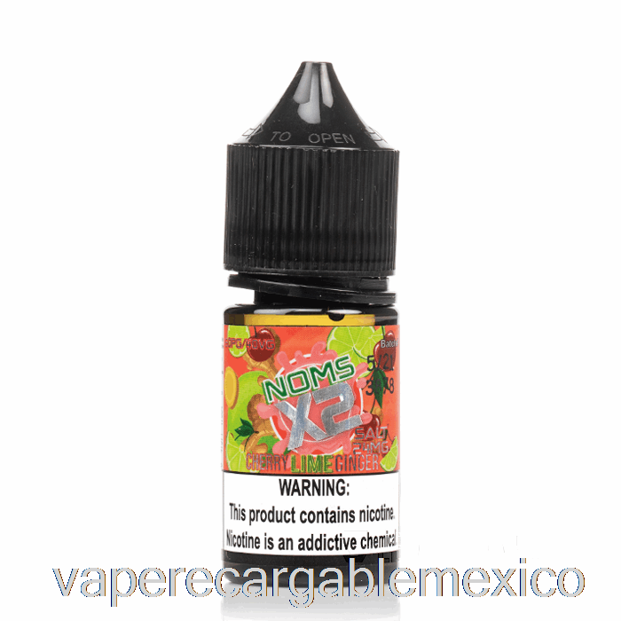 Vape Recargable Cereza Lima Jengibre Sal - E-líquidos Nomenon - 30ml 24mg